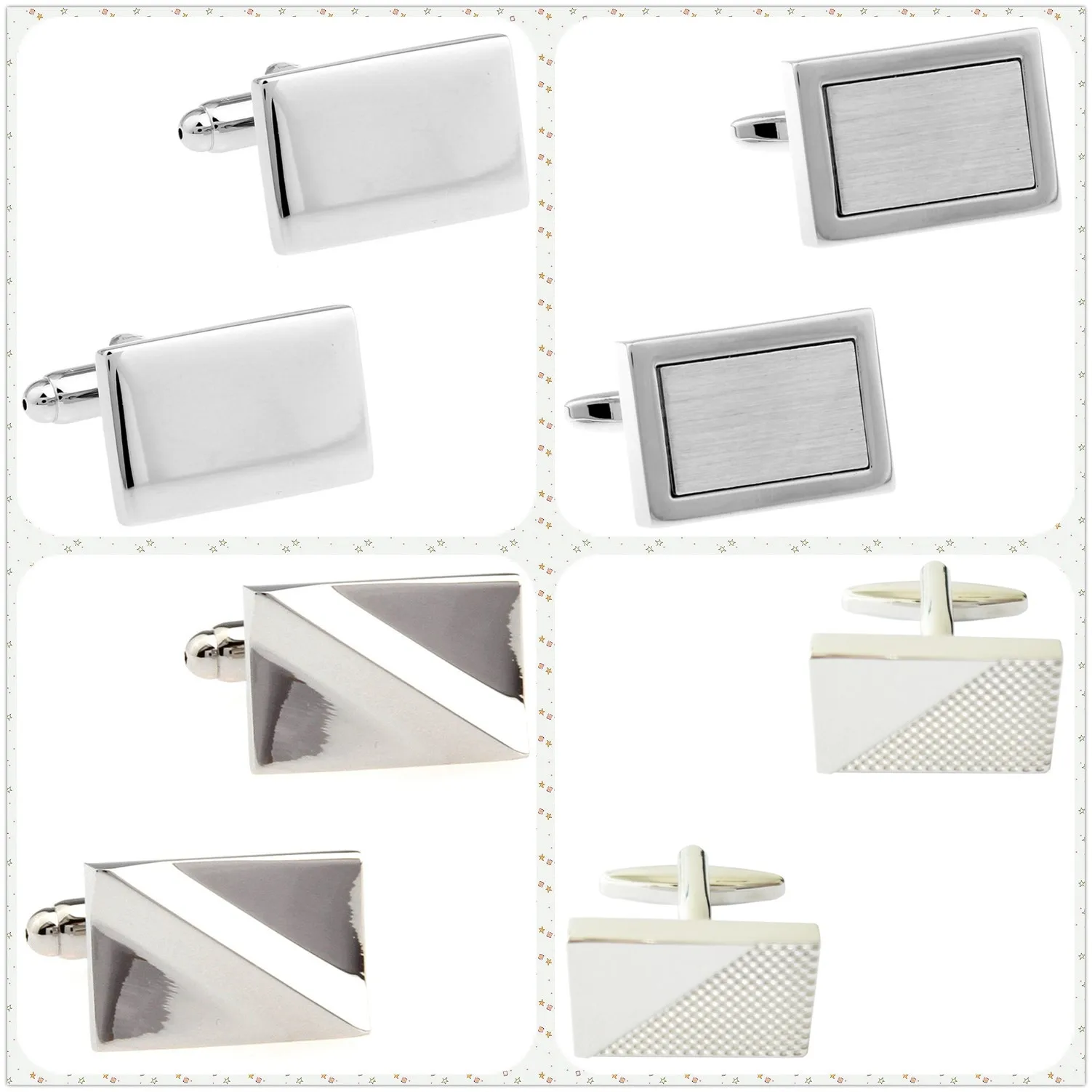 4 стиля, оптовая продажа, запонки из нержавеющей стали, мужские запонки, прямоугольные, 50 пар, доставка
4 стиля, оптовая продажа, запонки из нержавеющей стали, мужские запонки, прямоугольные, 50 пар, доставка