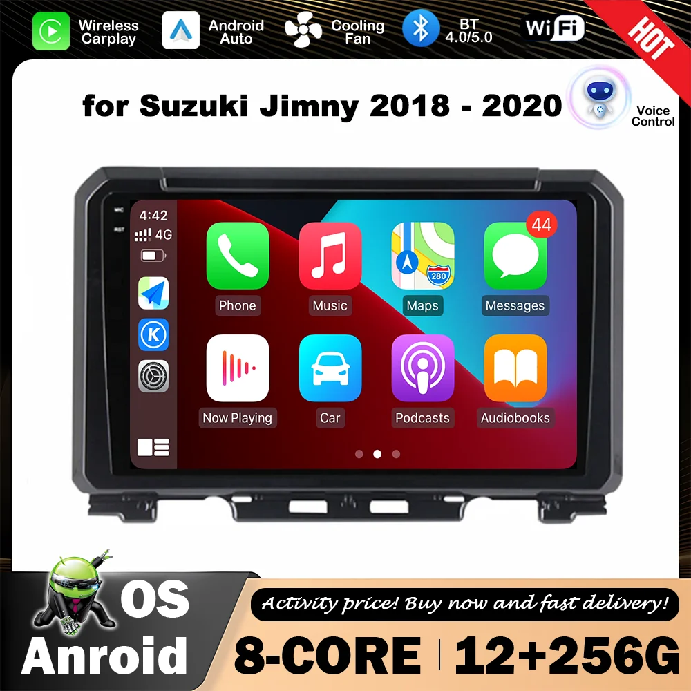 9 inch for Suzuki Jimny 2018 - 2020 Android OS Car Video Multimedia Stereo player Wireless Carplay WiFi GPS Navigation No 2 din
9 inch for Suzuki Jimny 2018 - 2020 Android OS Car Video Multimedia Stereo player Wireless Carplay WiFi GPS Navigation No 2 din