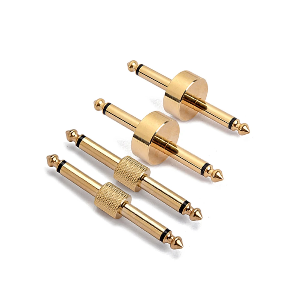 Guitar Pedal Connector Plug Connection Jack Set Instrument Board Accessories Golden
Guitar Pedal Connector Plug Connection Jack Set Instrument Board Accessories Golden