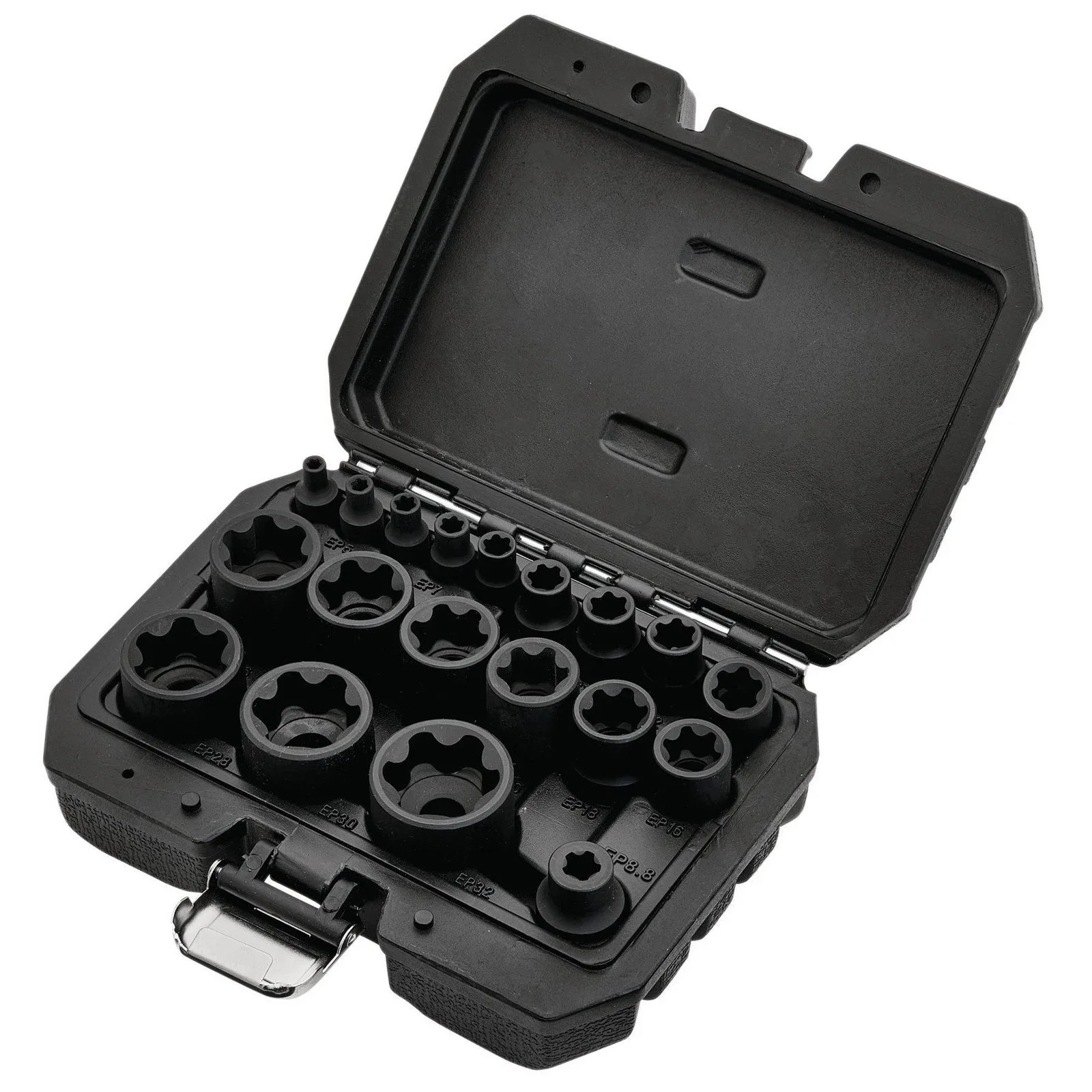 19Pcs Five Six Point Socket Set For Tesla Battery Cover Nissan Flywheel Housing Bolt
19Pcs Five Six Point Socket Set For Tesla Battery Cover Nissan Flywheel Housing Bolt
