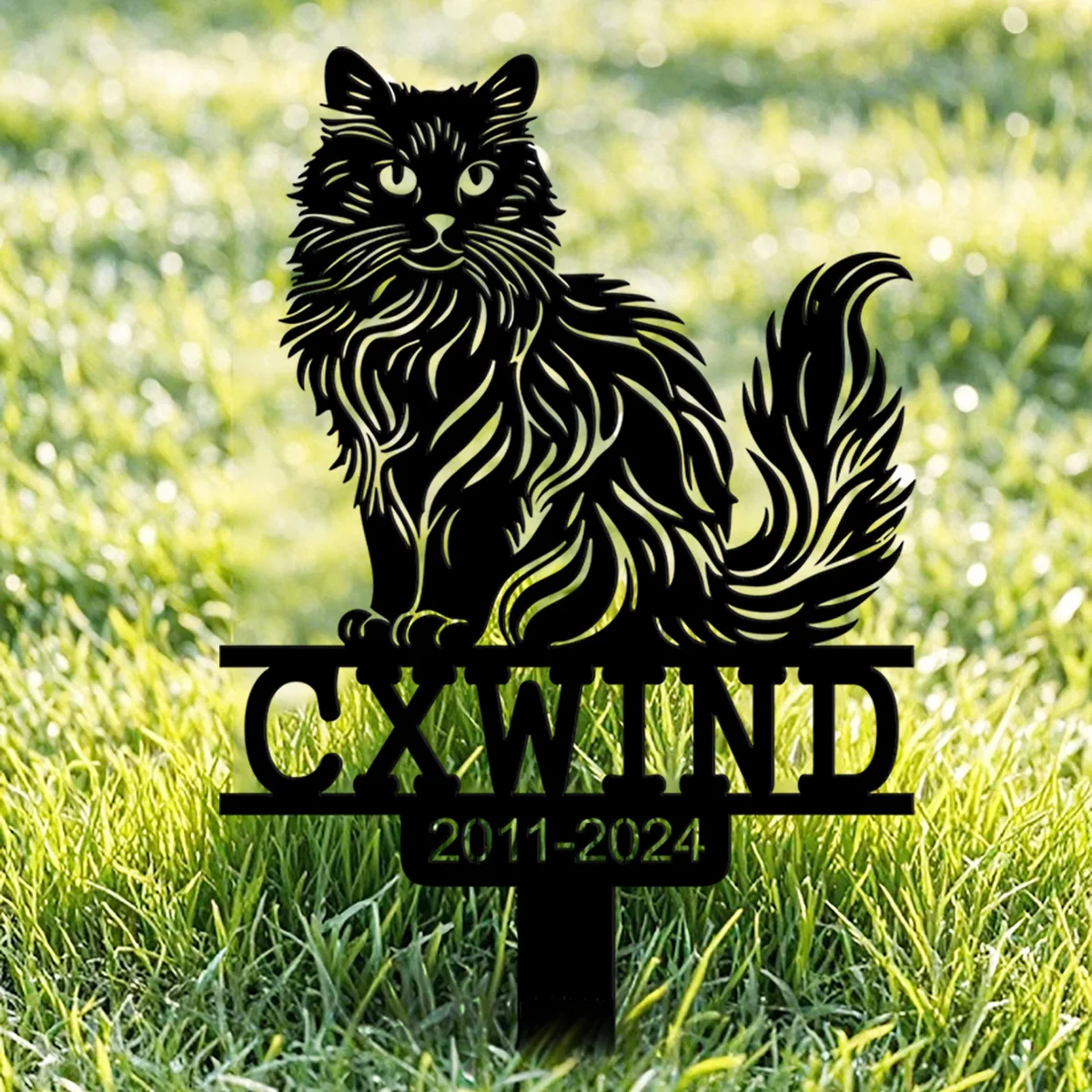 Custom Personalized Metal Cat Grave Marker, Cat Memorial Stake, Custom Cat Cemetery Stake, Cat Garden Stake, Cat Garden Decor
Custom Personalized Metal Cat Grave Marker, Cat Memorial Stake, Custom Cat Cemetery Stake, Cat Garden Stake, Cat Garden Decor