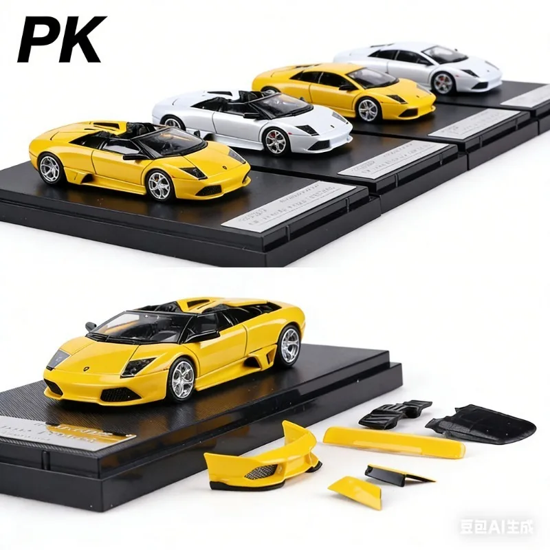 Масштабная модель автомобиля PK 1:64 Lamborghini Bat Murciélago LP640 Convertible Hardtop Supercar из литого сплава - подарок для мальчиков
Масштабная модель автомобиля PK 1:64 Lamborghini Bat Murciélago LP640 Convertible Hardtop Supercar из литого сплава - подарок для мальчиков