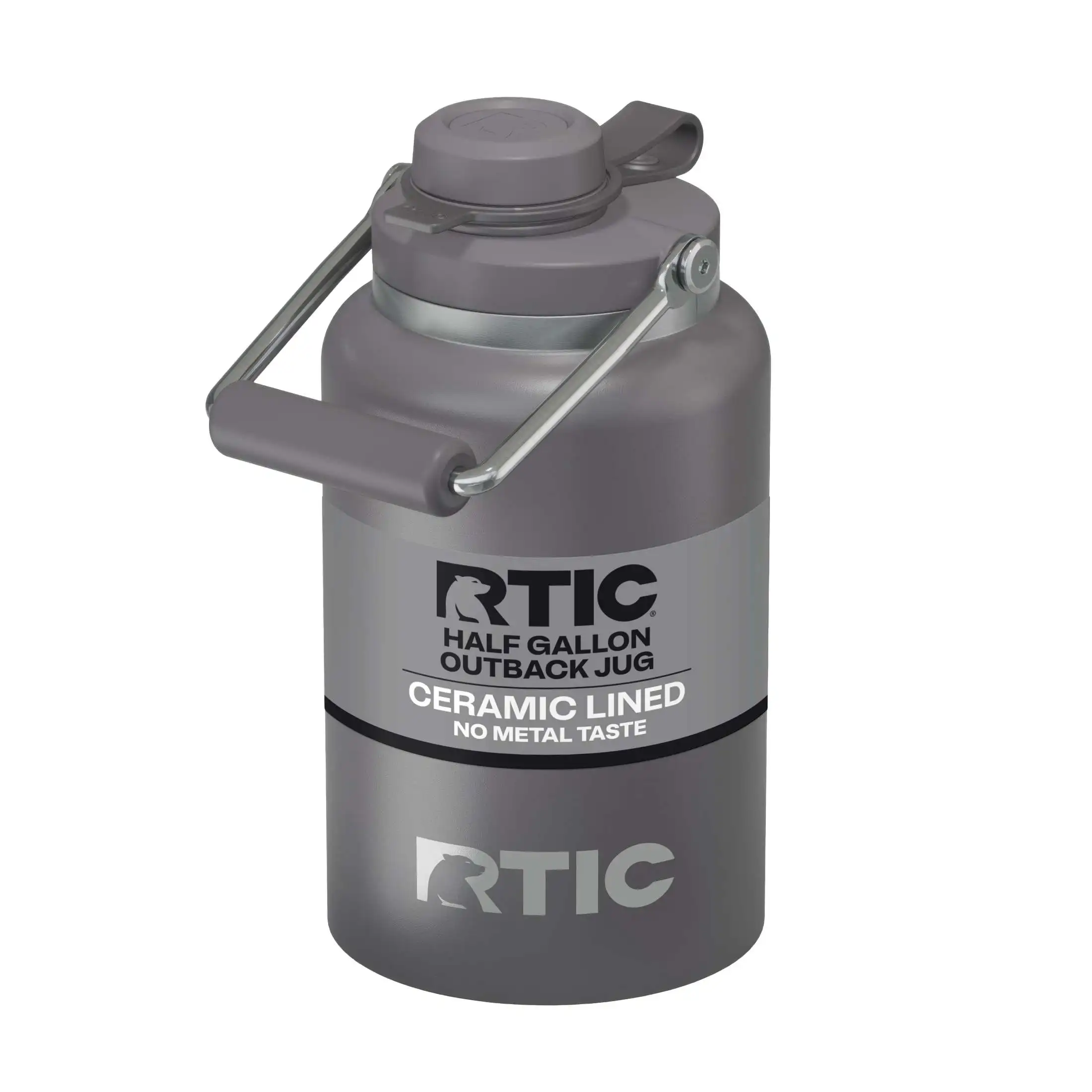 Half Gallon Ceramic Lined Insulated Water Bottle Jug Leak Proof Graphite Finish
Half Gallon Ceramic Lined Insulated Water Bottle Jug Leak Proof Graphite Finish