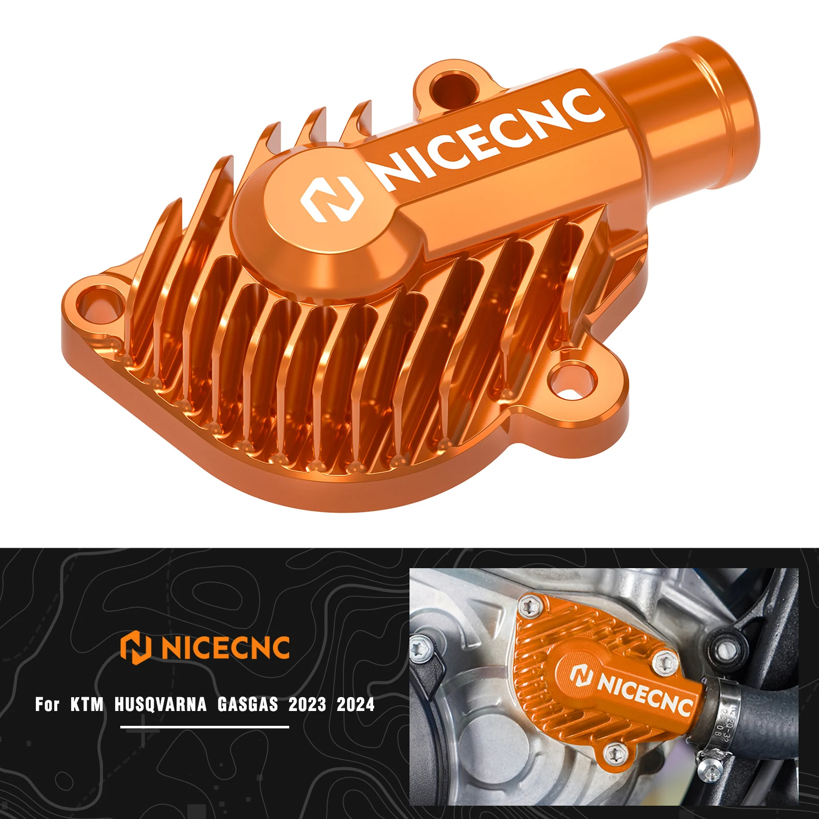 For KTM EXC 300 EXC 250 XC-W 300 XC-W 150 XC-W 250 2024-2025 SX 250 XC 300 XC 250 2023-2025 Water Pump Cover NICECNC Motorcycle
For KTM EXC 300 EXC 250 XC-W 300 XC-W 150 XC-W 250 2024-2025 SX 250 XC 300 XC 250 2023-2025 Water Pump Cover NICECNC Motorcycle