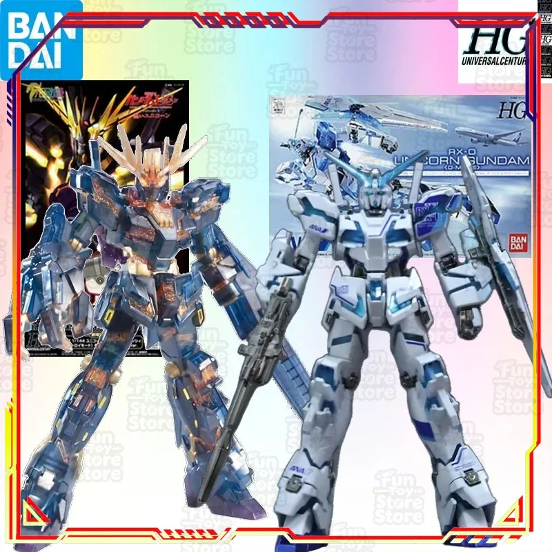 Bandai Gundam Unicorn HGUC 1/144 Model Kit NT-D Clear Version Anime Action Figure Assembly Kit Official Licensed Collectible
Bandai Gundam Unicorn HGUC 1/144 Model Kit NT-D Clear Version Anime Action Figure Assembly Kit Official Licensed Collectible