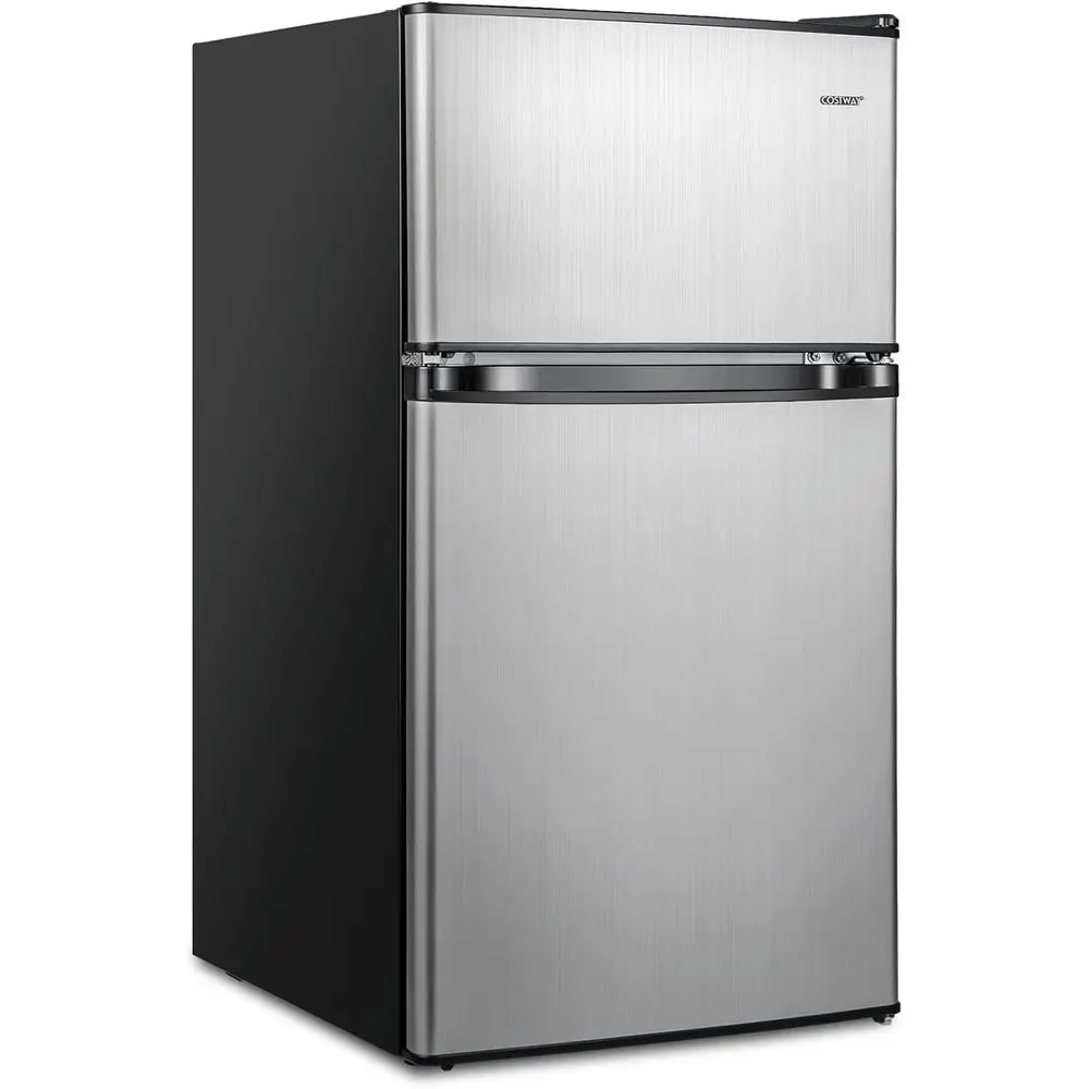 Space-Saving 3.2 Cu. Ft. Refrigerator with Reversing Door, Adjustable Racks, Removable Shelves, Ideal for Dorms or Bedrooms, Sil
Space-Saving 3.2 Cu. Ft. Refrigerator with Reversing Door, Adjustable Racks, Removable Shelves, Ideal for Dorms or Bedrooms, Sil