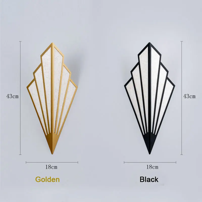 Nordic Art Deco Luxury Background Wall Shell Wall Lamp Modern Minimalist Bedroom Bedside Aisle Hotel Designer Wall Lights
Nordic Art Deco Luxury Background Wall Shell Wall Lamp Modern Minimalist Bedroom Bedside Aisle Hotel Designer Wall Lights
