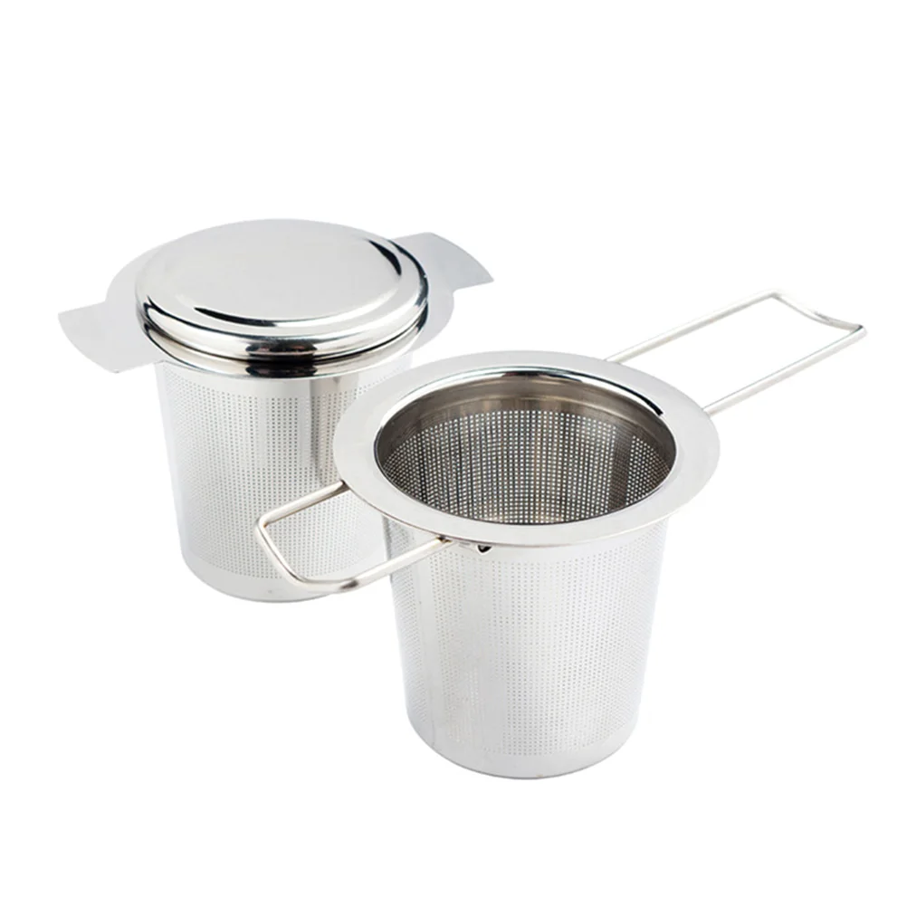 Stainless Steel Tea Infuser Strainer with Lid Foldable Handles Fine Mesh Easy to Clean Dry Loose Leaf Tea Coffee Filter
Stainless Steel Tea Infuser Strainer with Lid Foldable Handles Fine Mesh Easy to Clean Dry Loose Leaf Tea Coffee Filter
