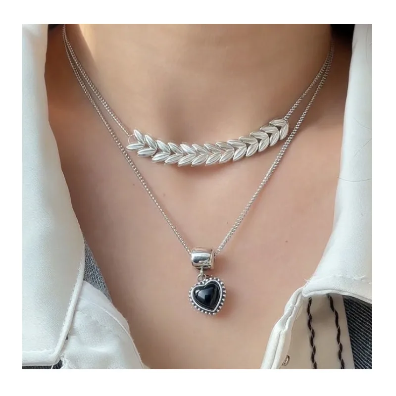 Silver Wheat Ear Female Collarbone Chain Light Luxury Niche Design Retro Fashion Temperament White High Sense Internet Celebrity
Silver Wheat Ear Female Collarbone Chain Light Luxury Niche Design Retro Fashion Temperament White High Sense Internet Celebrity