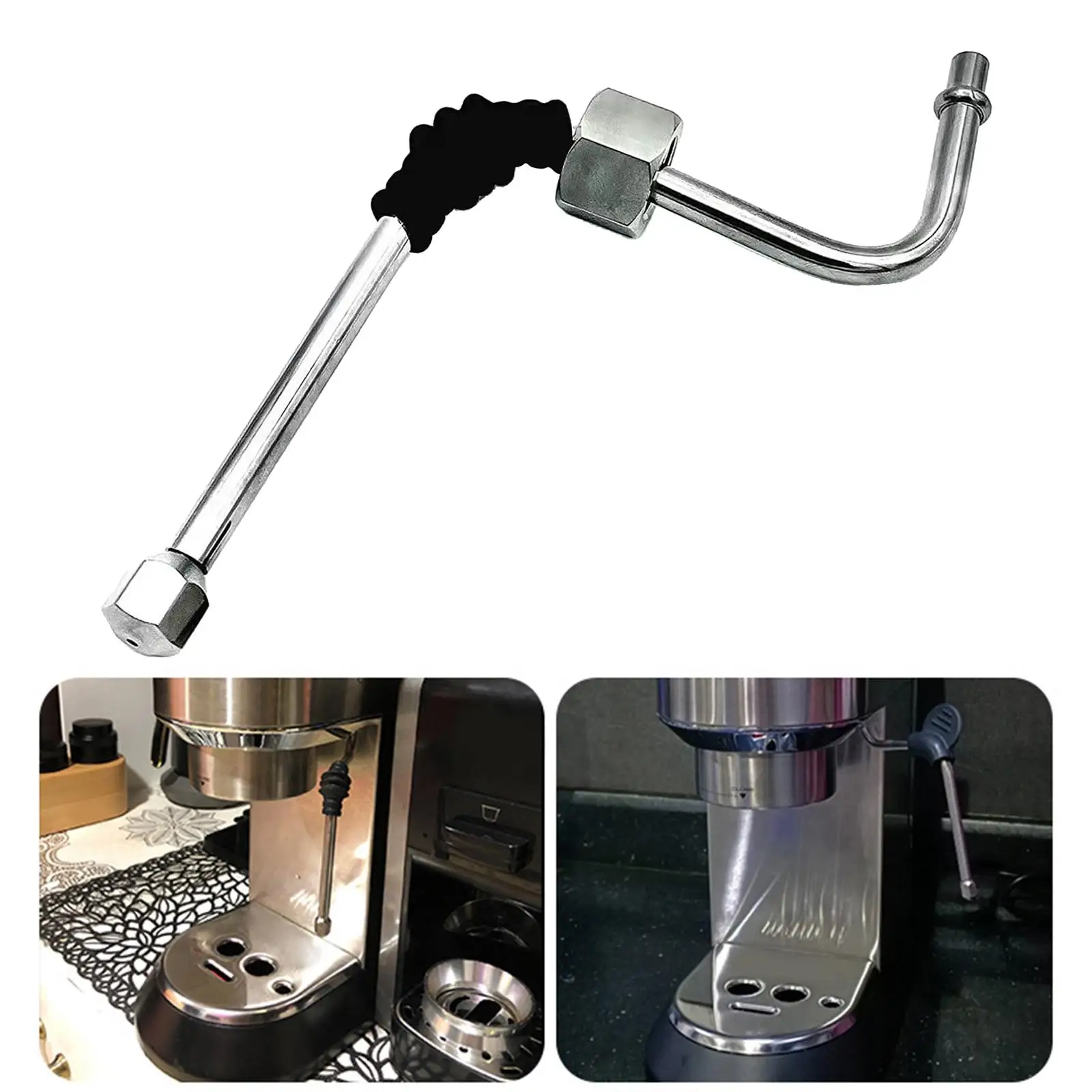 Classic Steam Wand Replacement Accessory Steam Pipe Cafe Tools Conversion Kit
Classic Steam Wand Replacement Accessory Steam Pipe Cafe Tools Conversion Kit