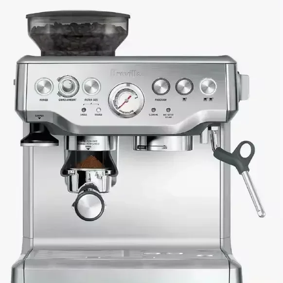 Ss Coffee machine 20 bar espresso machine, 2 individual thermostats espresso machine with milk frother, for cappuccino.
Ss Coffee machine 20 bar espresso machine, 2 individual thermostats espresso machine with milk frother, for cappuccino.