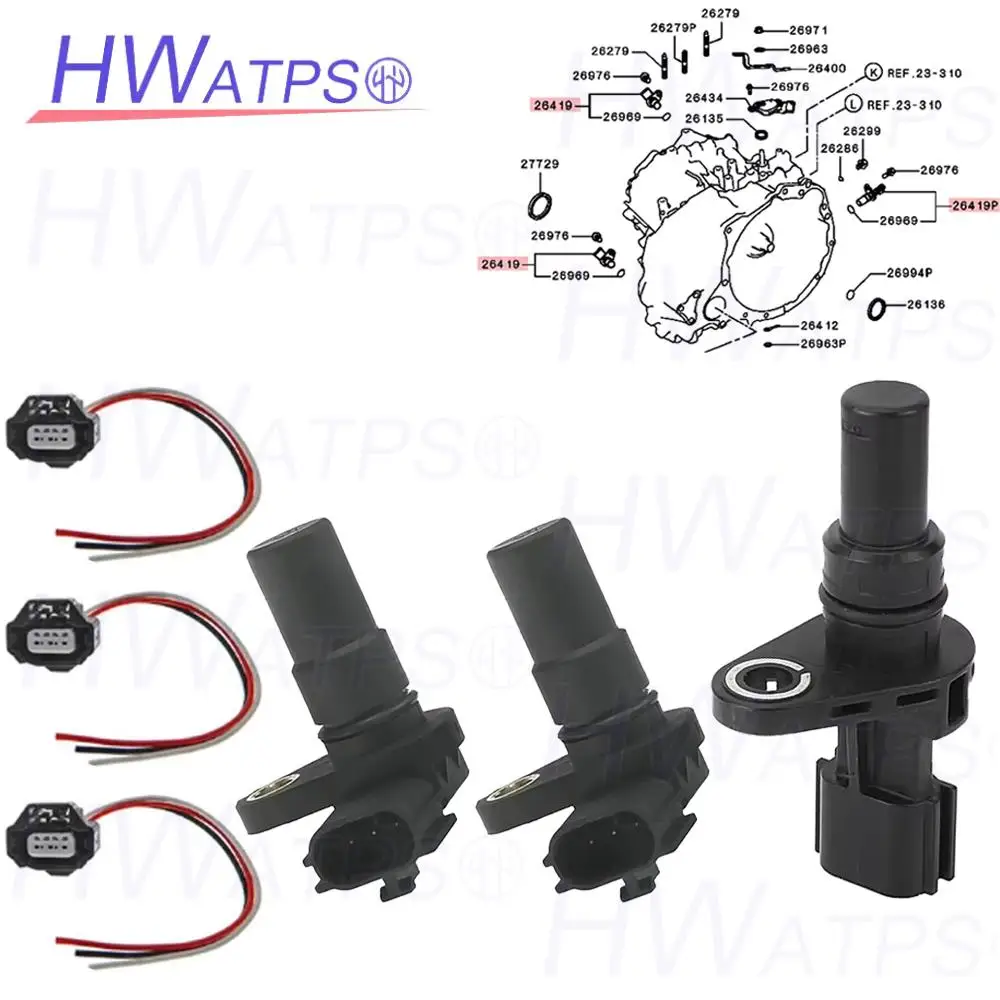 3 шт. 31935-1XF00 31935-1XF01 датчик скорости входной и выходной коробки передач для Nissan Altima Infiniti CVT CVT7 RE0F11A JF015E 125958 Б
3 шт. 31935-1XF00 31935-1XF01 датчик скорости входной и выходной коробки передач для Nissan Altima Infiniti CVT CVT7 RE0F11A JF015E 125958 Б