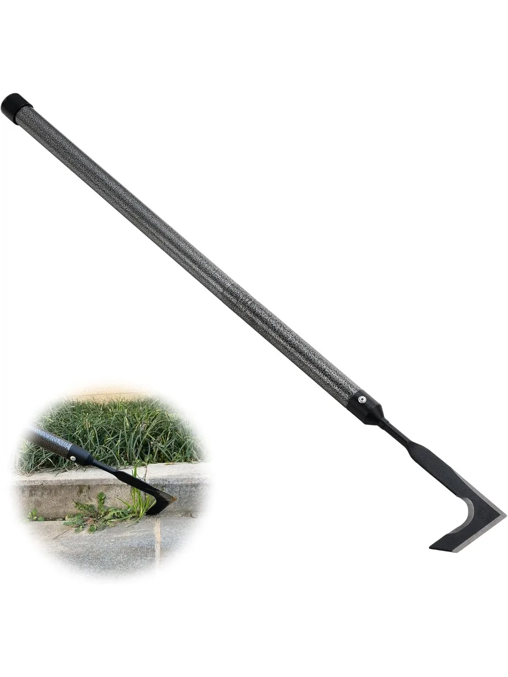 29-дюймовая прополка для трещин — щелевой инструмент с длинной ручкой для тротуаров, тротуарів и досок на палубе
29-дюймовая прополка для трещин — щелевой инструмент с длинной ручкой для тротуаров, тротуарів и досок на палубе