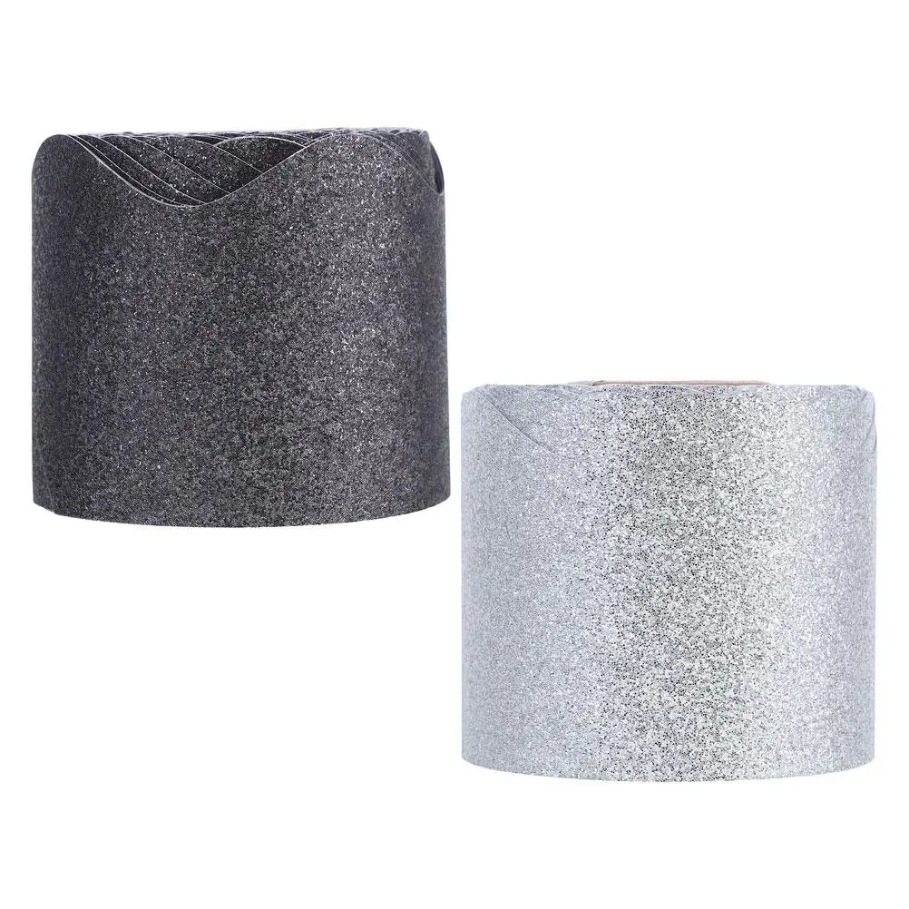 2 Rolls Chalkboard Border Sticker Decorative Glitter Scalloped Holiday Classroom Blackboard School Bulletin Trim
2 Rolls Chalkboard Border Sticker Decorative Glitter Scalloped Holiday Classroom Blackboard School Bulletin Trim
