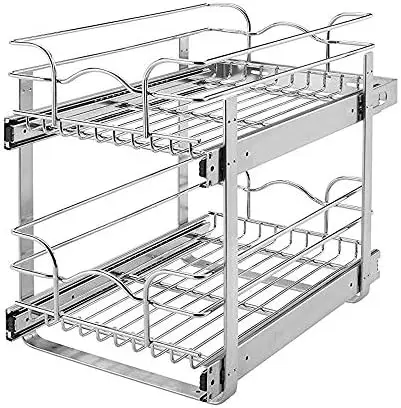 - 5WB2-1218-CR - 12 in. W x 18 in. D Base Cabinet Pull-Out Chrome 2-Tier Wire Basket Waterproof socket cover Outlet cover
- 5WB2-1218-CR - 12 in. W x 18 in. D Base Cabinet Pull-Out Chrome 2-Tier Wire Basket Waterproof socket cover Outlet cover