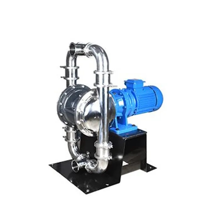 Sanitary Pump Fruit Mesh Cooking Oil Transportation Winery Use Dn40 Dn50 Electric Diaphragm Pump Ptfe
Sanitary Pump Fruit Mesh Cooking Oil Transportation Winery Use Dn40 Dn50 Electric Diaphragm Pump Ptfe