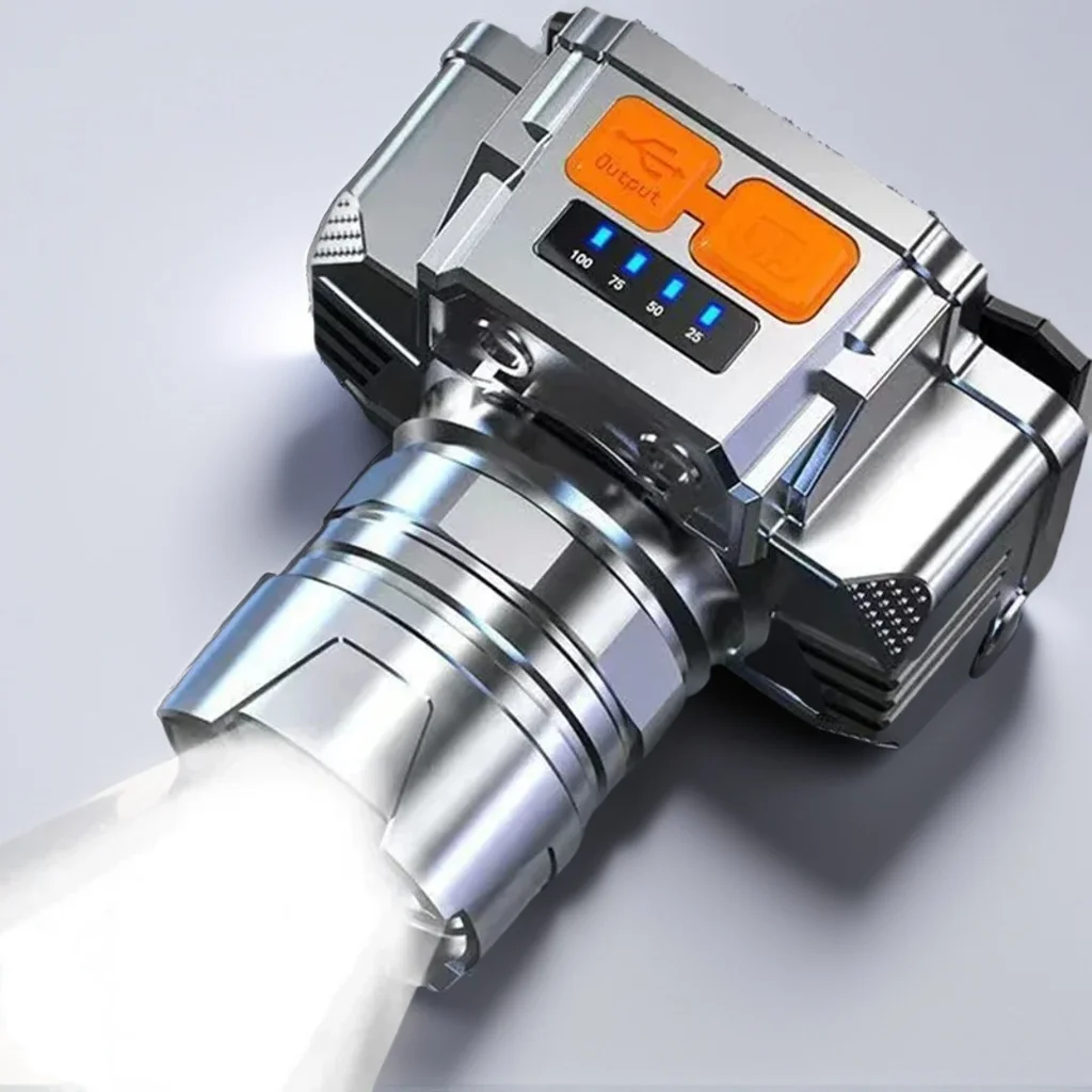 Rechargeable LED Headlamp - Super Bright Waterproof Head Torch Light for Hunting
Rechargeable LED Headlamp - Super Bright Waterproof Head Torch Light for Hunting