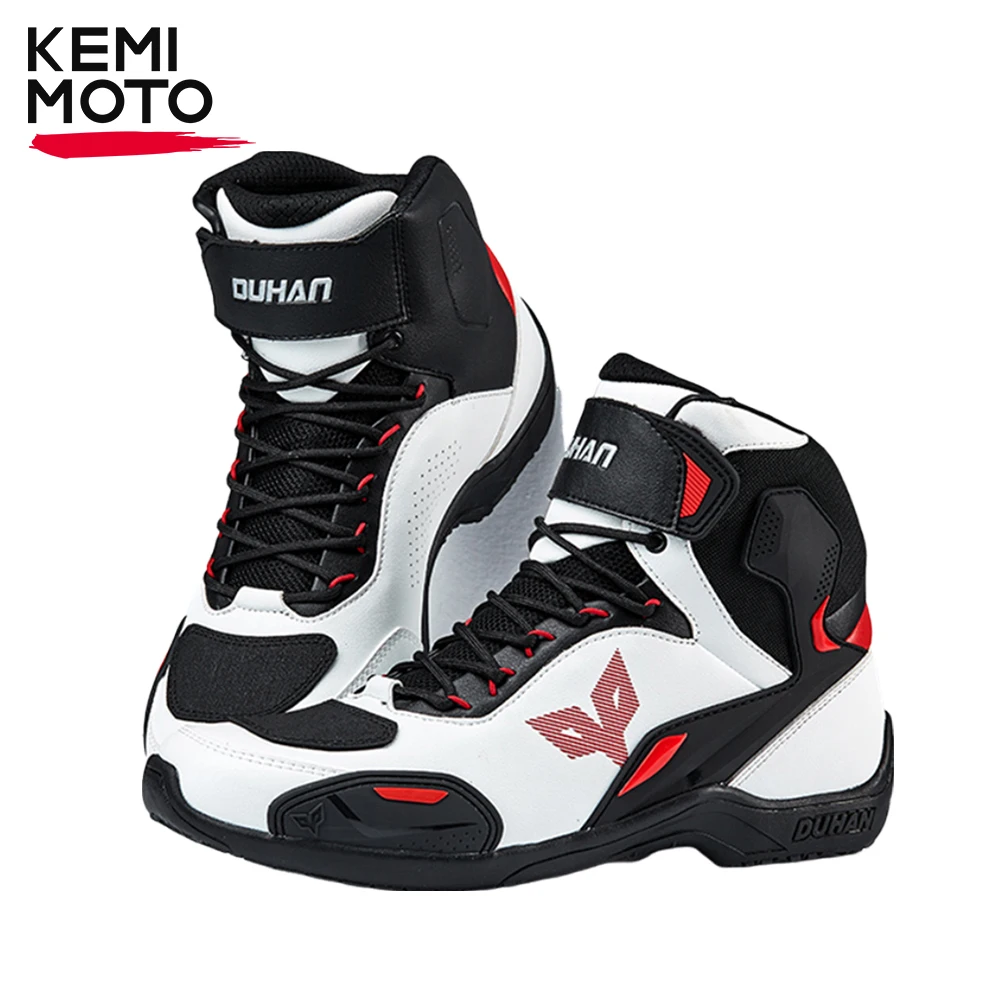 Motorcycle Boots Men Safety Riding Leather Shoes Motocross Motobike Cycling Thick Sole Protection Anti-fall for Outdoor Racing
Motorcycle Boots Men Safety Riding Leather Shoes Motocross Motobike Cycling Thick Sole Protection Anti-fall for Outdoor Racing
