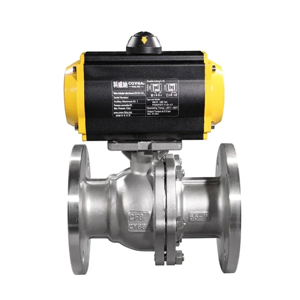 2025 COVNA 6 inch Stainless Steel Pneumatic Control Flange Ball Valve with Mounting Flange pneumatic control valve
2025 COVNA 6 inch Stainless Steel Pneumatic Control Flange Ball Valve with Mounting Flange pneumatic control valve