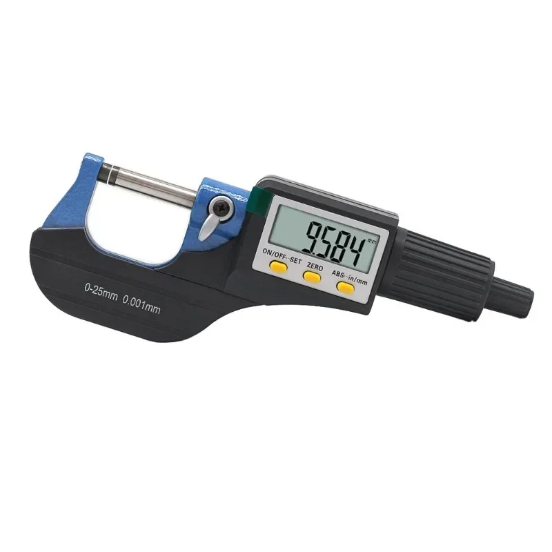 Electronic digital display outer diameter micrometer 0-25mm electronic point card
Electronic digital display outer diameter micrometer 0-25mm electronic point card