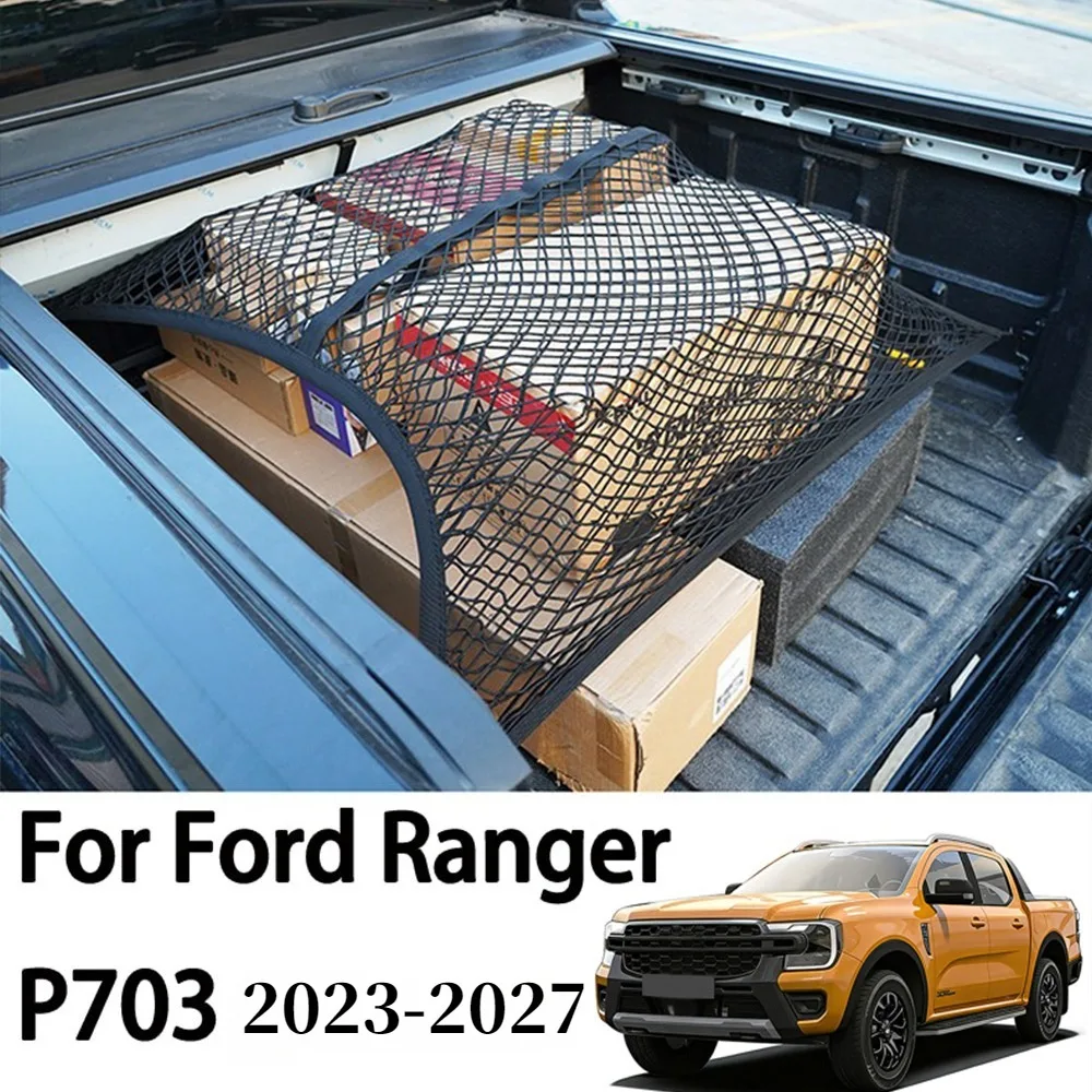 For Ford Ranger P703 T9 XL XLT Wildtrak Raptor 2023-2026 Rear Trunk Net Luggage Cargo Fixed Strap Traveling Storage Organizer
For Ford Ranger P703 T9 XL XLT Wildtrak Raptor 2023-2026 Rear Trunk Net Luggage Cargo Fixed Strap Traveling Storage Organizer