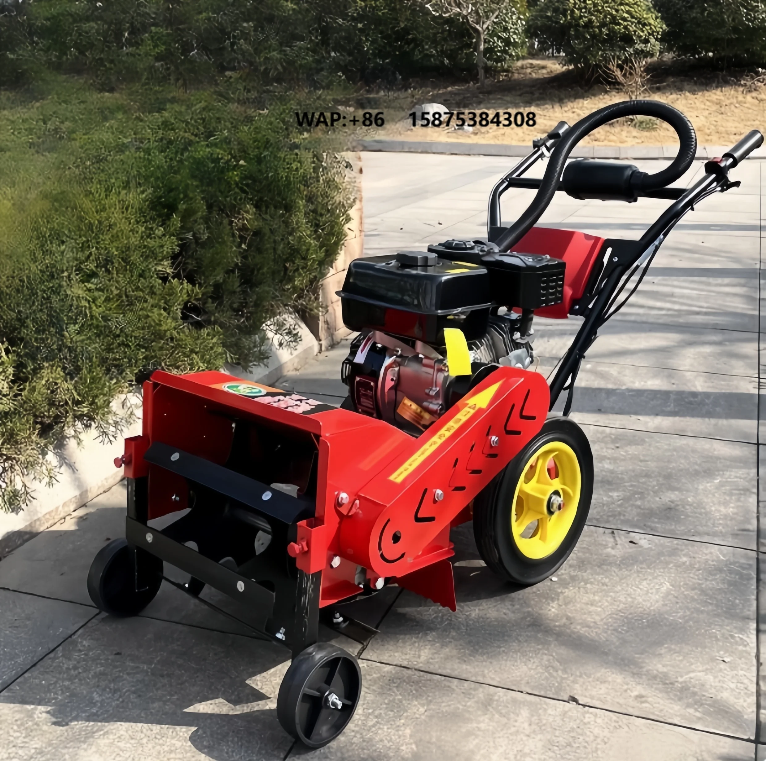 Hand-held Lawn Mower for Small Farm, Lawn Mower for Garden Home Golf Course
Hand-held Lawn Mower for Small Farm, Lawn Mower for Garden Home Golf Course