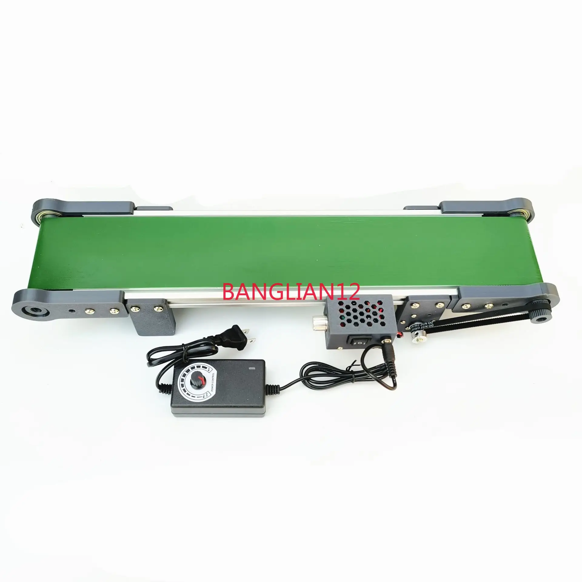Upgrade the small desktop electric conveyor belt, speed regulation from slow to block, forward reversal and pause
Upgrade the small desktop electric conveyor belt, speed regulation from slow to block, forward reversal and pause