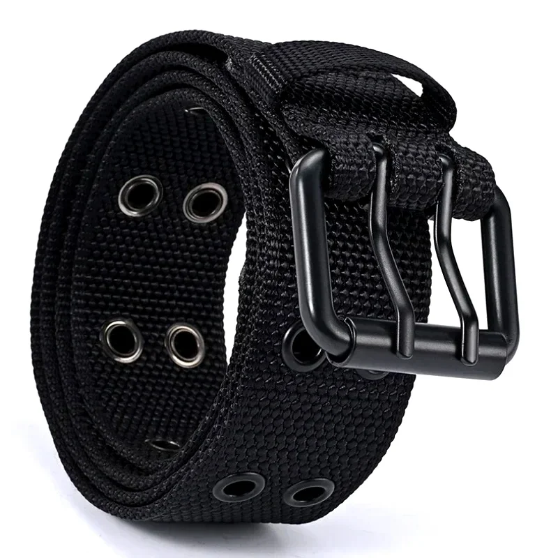 New Men Breathable Nylon Fabric Belt outdoor sport Belt Pin Buckle Trousers Jeans Belt
New Men Breathable Nylon Fabric Belt outdoor sport Belt Pin Buckle Trousers Jeans Belt