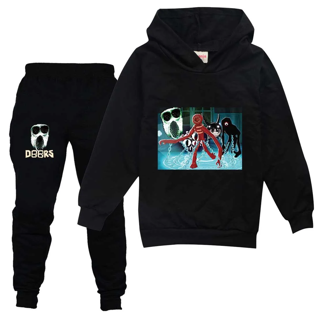 Kids Game Doors Thin Hoodies Sets Cotton Baby Boys Spring Hooded T Shirt Tracksuit Baby Girls Fashion Clothes Suit 4 6 8 To 12T
Kids Game Doors Thin Hoodies Sets Cotton Baby Boys Spring Hooded T Shirt Tracksuit Baby Girls Fashion Clothes Suit 4 6 8 To 12T