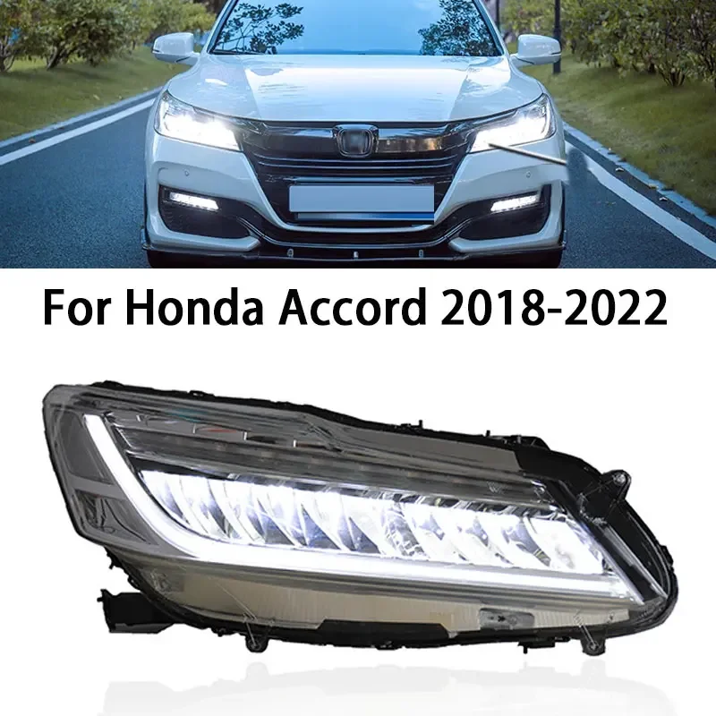 Car headlight for Honda Accord G9.5 LED Headlight 2018-2022 Headlights Accord DRL Turn Signal High Beam Angel Eye Projection
Car headlight for Honda Accord G9.5 LED Headlight 2018-2022 Headlights Accord DRL Turn Signal High Beam Angel Eye Projection