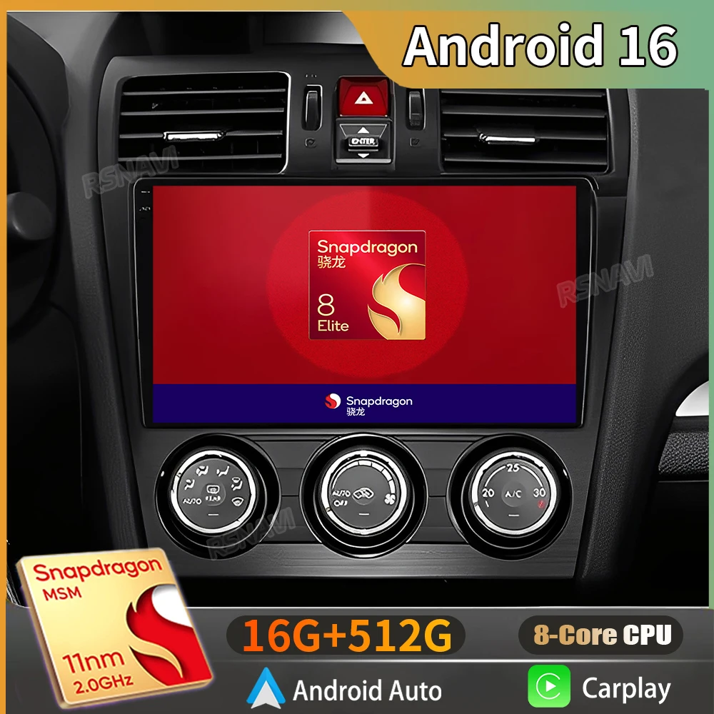 Android 16 2K QLED For Subaru Forester 4 SJ 2012 - 2015 Android Car Radio Multimedia Video Player GPS AI Voice CarPlay 4G Stereo
Android 16 2K QLED For Subaru Forester 4 SJ 2012 - 2015 Android Car Radio Multimedia Video Player GPS AI Voice CarPlay 4G Stereo