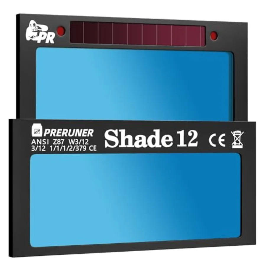 Core Series Shade Auto Darkening Welding Lens 2"x4 1/4"x 0.2" Welding Lens No Coating Ture Color View Sugar Scoop/Pancake Weldi
Core Series Shade Auto Darkening Welding Lens 2"x4 1/4"x 0.2" Welding Lens No Coating Ture Color View Sugar Scoop/Pancake Weldi
