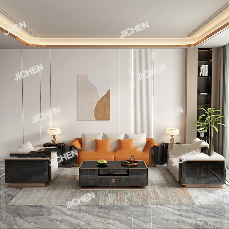 Кожаные европейские диваны для гостиной, роскошное современное кресло, диваны для отдыха, двойная ленивая кушетка, мебель Divano Soggiorno
Кожаные европейские диваны для гостиной, роскошное современное кресло, диваны для отдыха, двойная ленивая кушетка, мебель Divano Soggiorno