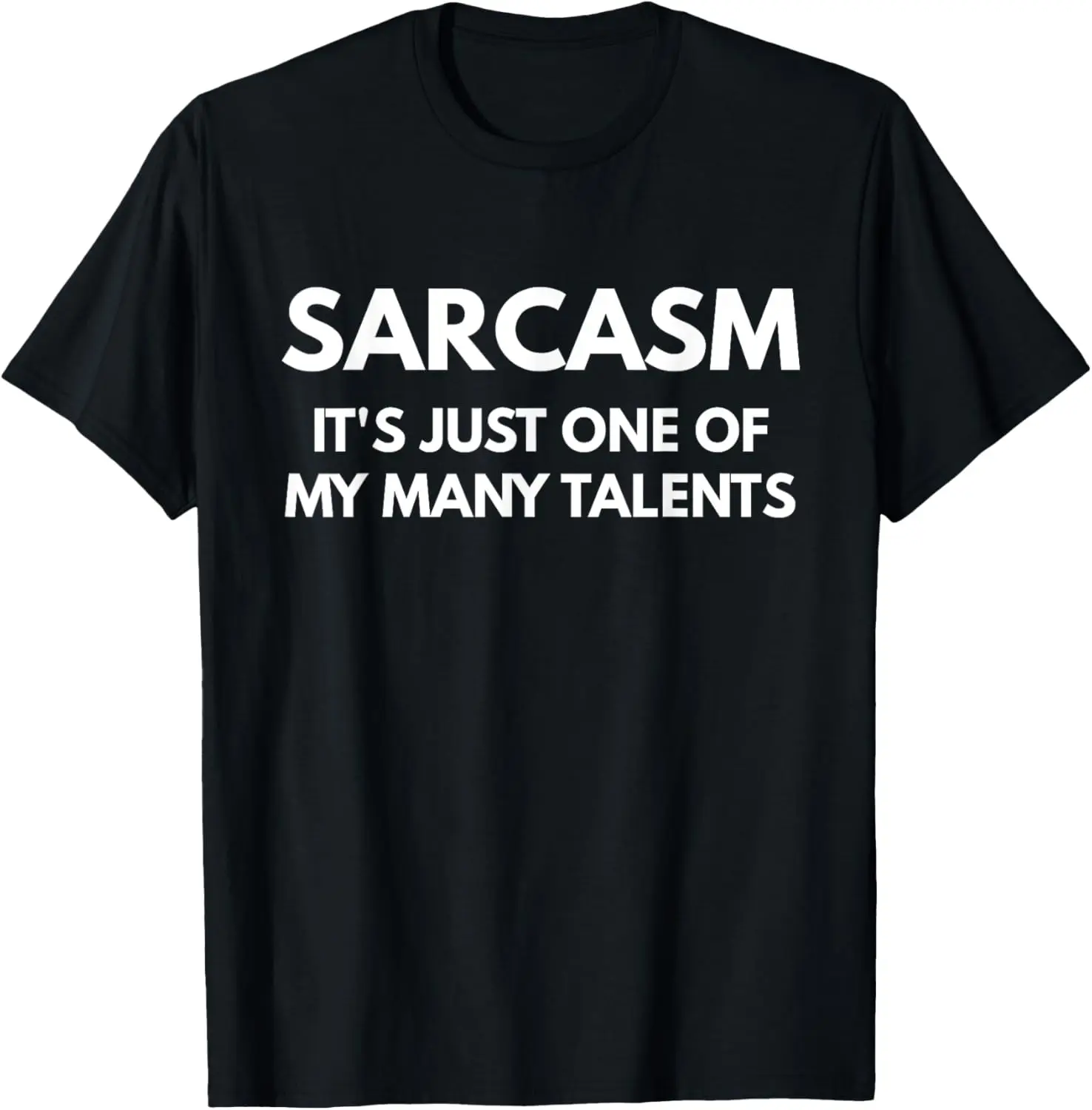 Новая футболка - футболка Sarcasm It's Just One Of My Many Talents
Новая футболка - футболка Sarcasm It's Just One Of My Many Talents