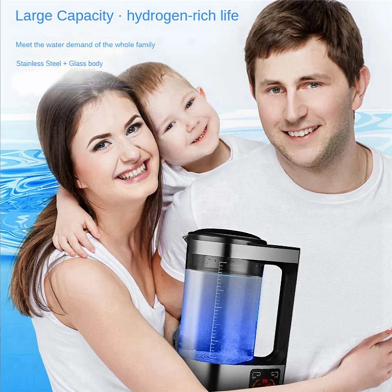 Exquisite-2L Electric Hydrogen Enriched Water Bottle Machine Water Filter Water Dispenser Hydrogen Water Generator UK Plug 220V
Exquisite-2L Electric Hydrogen Enriched Water Bottle Machine Water Filter Water Dispenser Hydrogen Water Generator UK Plug 220V