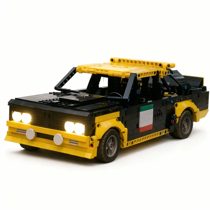 1410 деталей MOC Fiat Abarth 131 OLIO: Техническая модель, конструктор, игрушка для сборки, рождественский подарок, творческая идея, развивающая игрушка
1410 деталей MOC Fiat Abarth 131 OLIO: Техническая модель, конструктор, игрушка для сборки, рождественский подарок, творческая идея, развивающая игрушка