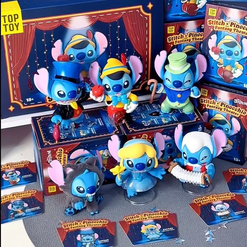New Genuine Stitch Pinocchio Blind Box Stitch Pinocchio Anime Figures Trendy Play Gift Toy Fantasy Theater Series Mystery Box
New Genuine Stitch Pinocchio Blind Box Stitch Pinocchio Anime Figures Trendy Play Gift Toy Fantasy Theater Series Mystery Box