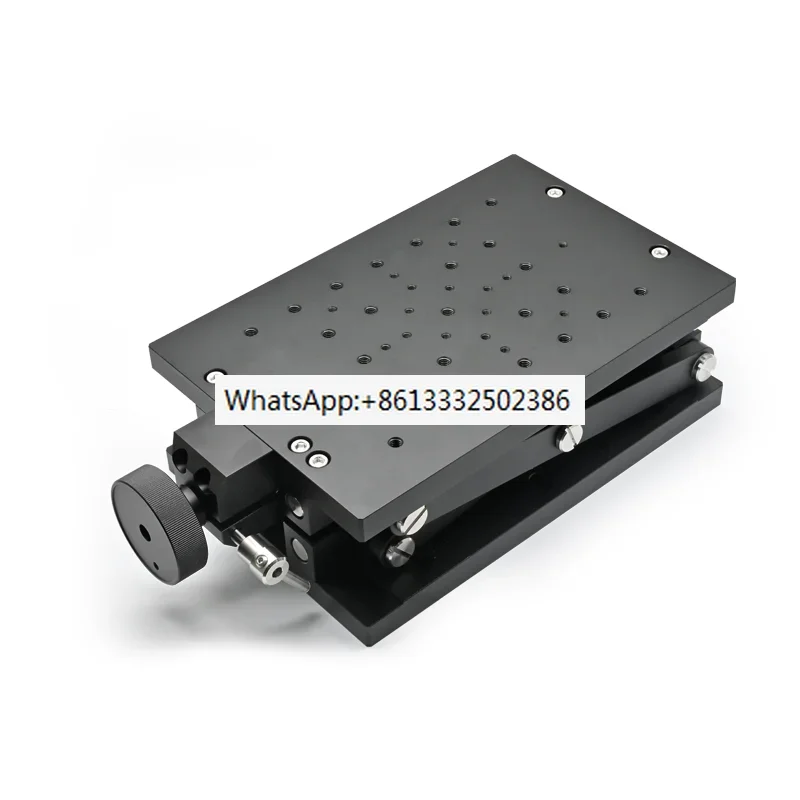 Z-axis scissor precision fine adjustment displacement platform, large load manual adjustable lifting platform
Z-axis scissor precision fine adjustment displacement platform, large load manual adjustable lifting platform