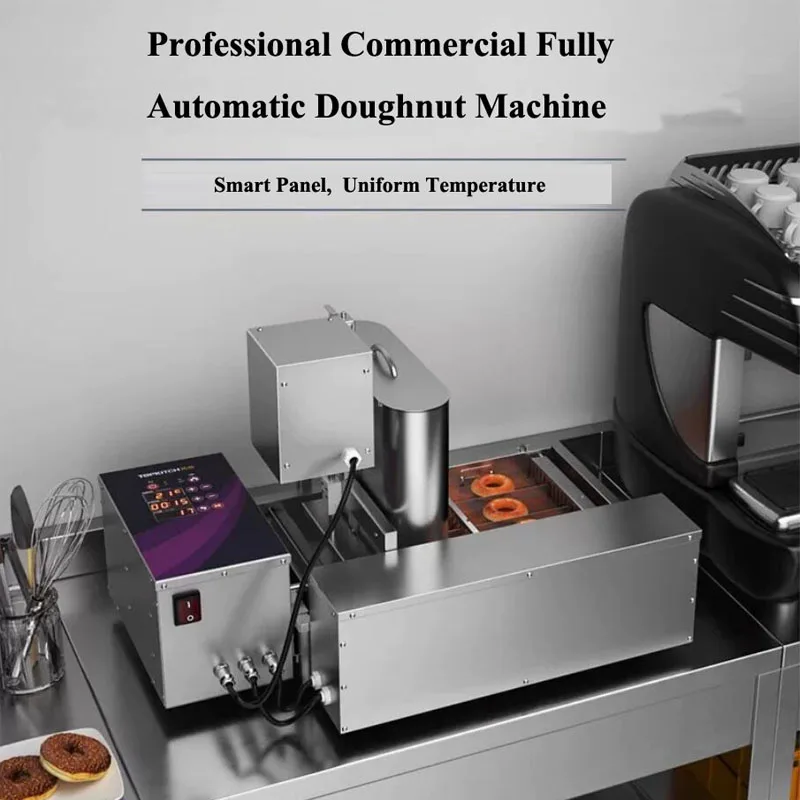 Electric Donut Making Machine Automatic Yeast Donut Making Machine 4 Row Fryer Donut Maker Machine
Electric Donut Making Machine Automatic Yeast Donut Making Machine 4 Row Fryer Donut Maker Machine