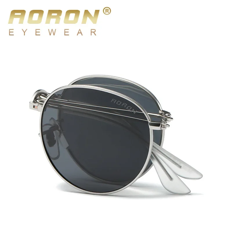 Солнцезащитные очки AORON мужские/женские складные, поляризационные, круглые, в стиле стимпанк, классические, 2018
Солнцезащитные очки AORON мужские/женские складные, поляризационные, круглые, в стиле стимпанк, классические, 2018