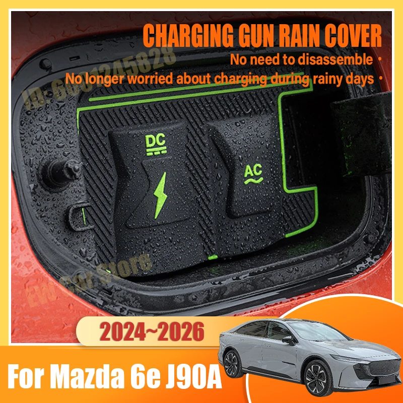 For Mazda 6e EZ6 2025 Accessories 2024 2026 EV Car Charging Rain Covers Charging Gun Dustproof Waterproof Protection Cases Parts
For Mazda 6e EZ6 2025 Accessories 2024 2026 EV Car Charging Rain Covers Charging Gun Dustproof Waterproof Protection Cases Parts