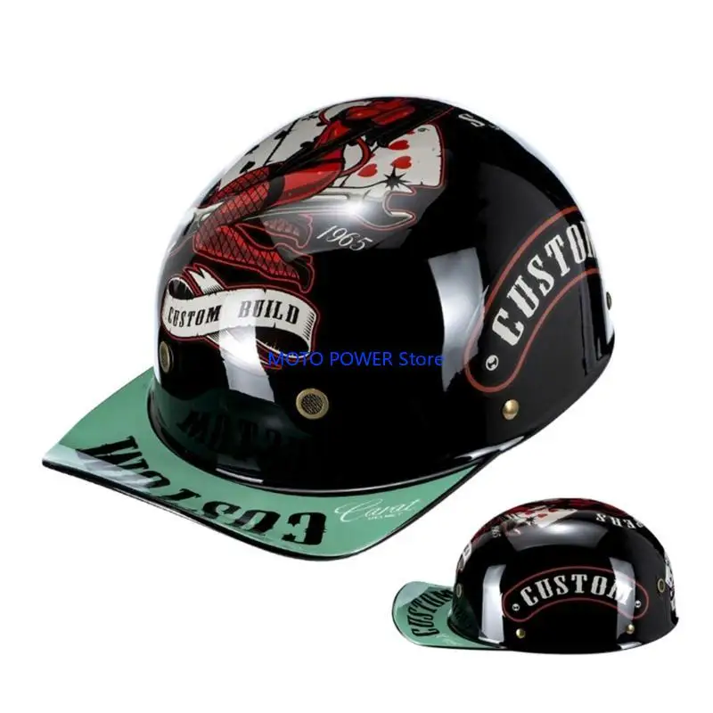 G7ND Vintage Motorcycles Helmet Open Face Helmet Half Helmet Cycling Safety Equipment
G7ND Vintage Motorcycles Helmet Open Face Helmet Half Helmet Cycling Safety Equipment