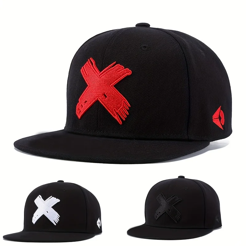 1PC Unisex Simple X Embroidery Hip-hop Hats Outdoor Adjustable Casual Baseball Caps Sunscreen Hat
1PC Unisex Simple X Embroidery Hip-hop Hats Outdoor Adjustable Casual Baseball Caps Sunscreen Hat