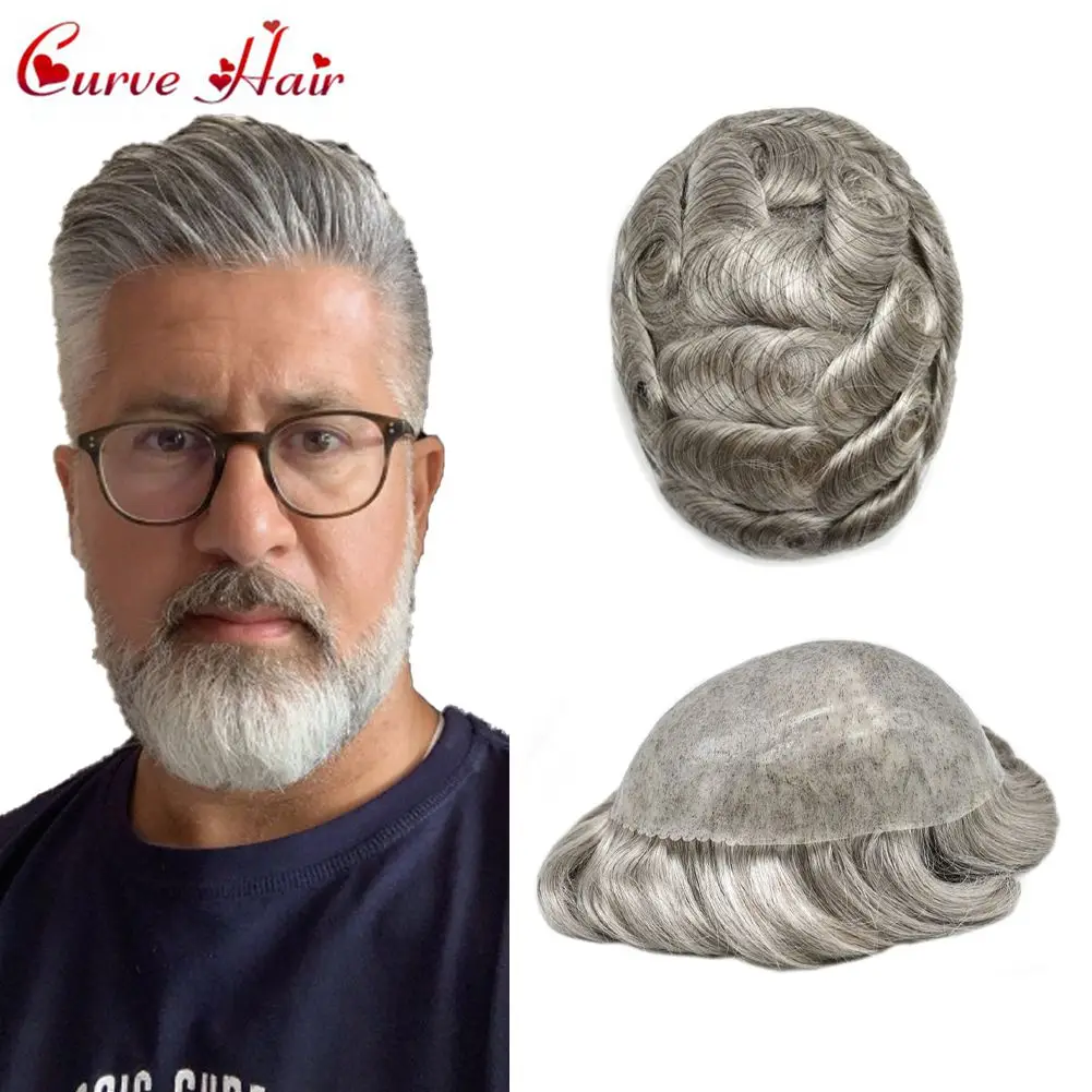 PU Toupee for Men 0.10mm Thin Skin Men's Capillary Hair Prothesis Human Hair Replacement System Indian Hairpieces Men's PU Wigs
PU Toupee for Men 0.10mm Thin Skin Men's Capillary Hair Prothesis Human Hair Replacement System Indian Hairpieces Men's PU Wigs