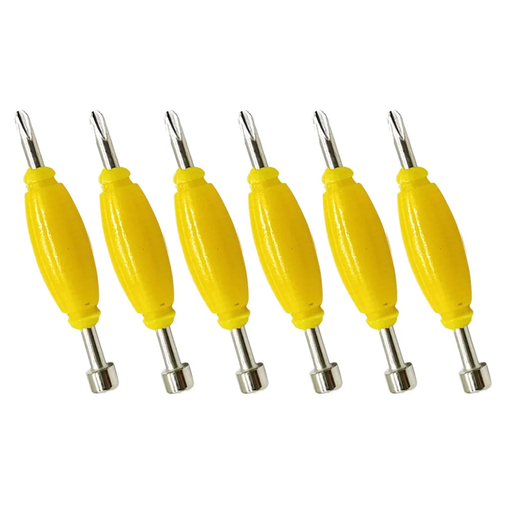 6 Pcs Finger Board Skateboard Screwdriver Double Heads Screwdrivers Tool Fingerboard Accessories Yellow Mini
6 Pcs Finger Board Skateboard Screwdriver Double Heads Screwdrivers Tool Fingerboard Accessories Yellow Mini