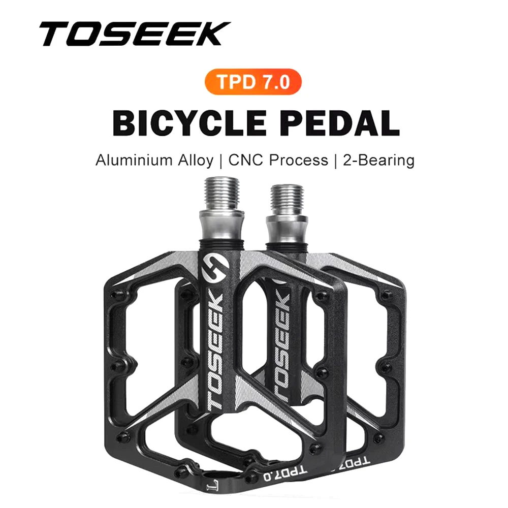 TOSEEK TPD-7.0 велосипедная педаль 2 подшипника противоскользящий подшипник подножки быстросъемная велосипедная педаль из алюминиевого сплава MTB шоссейные велосипедные детали 
TOSEEK TPD-7.0 велосипедная педаль 2 подшипника противоскользящий подшипник подножки быстросъемная велосипедная педаль из алюминиевого сплава MTB шоссейные велосипедные детали