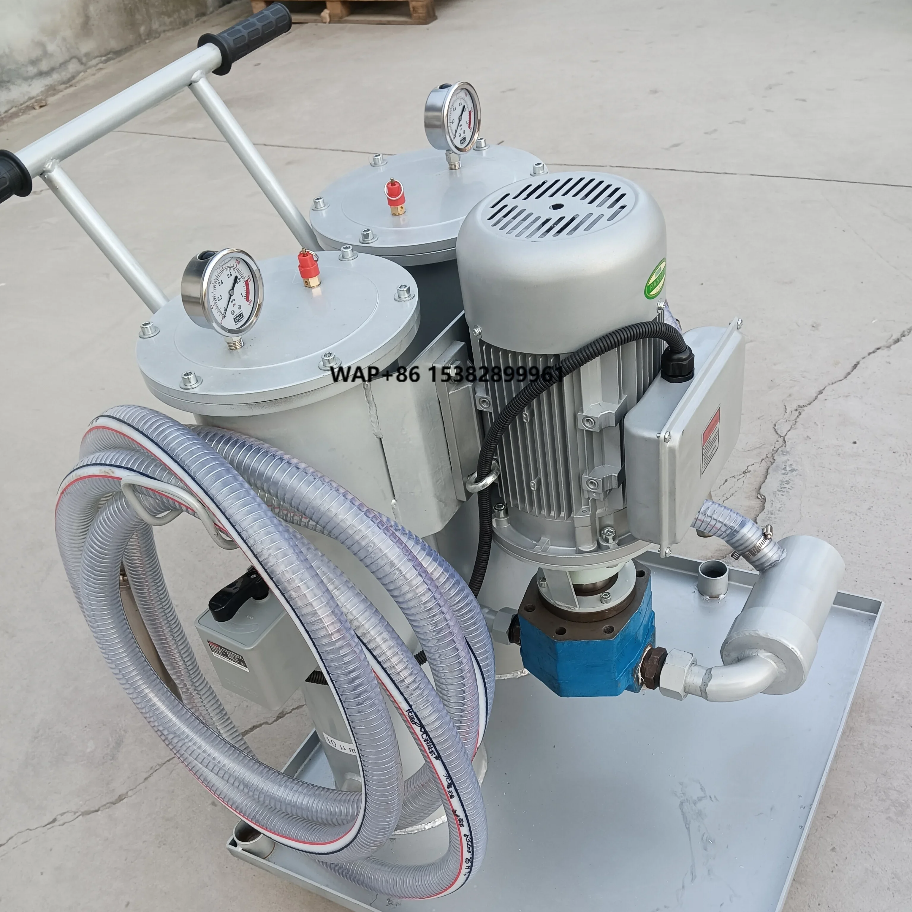 Double Housing LUC-40 63 100 Cleaner Oil Filter Truck Pumping and Refueling Trolley
Double Housing LUC-40 63 100 Cleaner Oil Filter Truck Pumping and Refueling Trolley