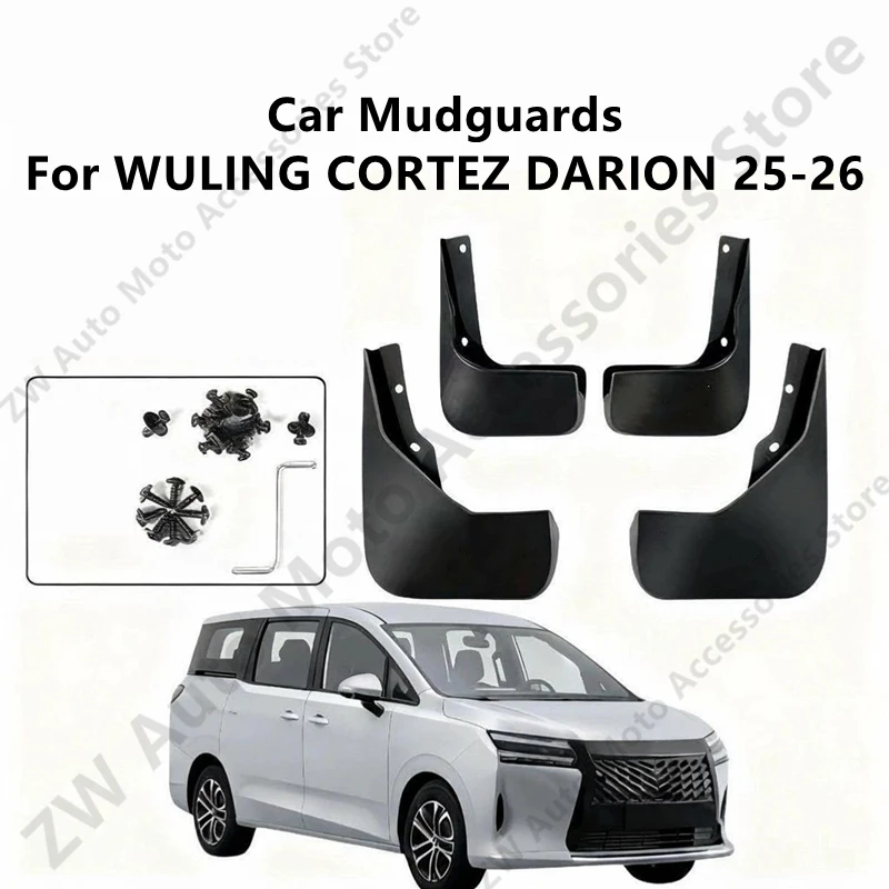 Car Mudguards For WULING CORTEZ DARION 25-26 Mud Guards Fender Flare Mudflaps Exterior Parts Auto Accessories Refit
Car Mudguards For WULING CORTEZ DARION 25-26 Mud Guards Fender Flare Mudflaps Exterior Parts Auto Accessories Refit