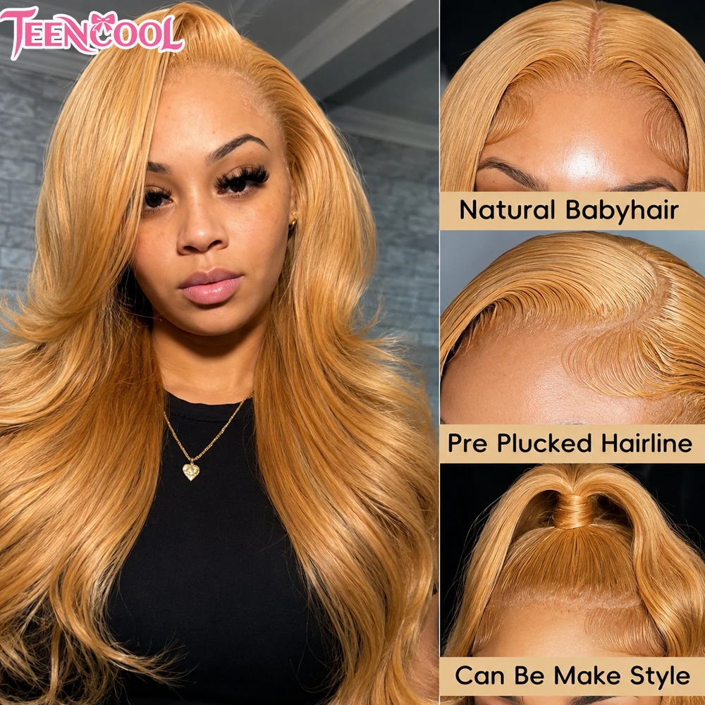 27 Honey Blonde Body Wave Wig Human Hair 13x6 Transparent HD Lace Frontal Wig 13x4 Lace Front Human Hair Wigs for Women 200 Density Brazilian Colored Human Hair Lace Wigs 18 20 22 24 26 28 30 32 34 36 Inch
27 Honey Blonde Body Wave Wig Human Hair 13x6 Transparent HD Lace Frontal Wig 13x4 Lace Front Human Hair Wigs for Women 200 Density Brazilian Colored Human Hair Lace Wigs 18 20 22 24 26 28 30 32 34 36 Inch