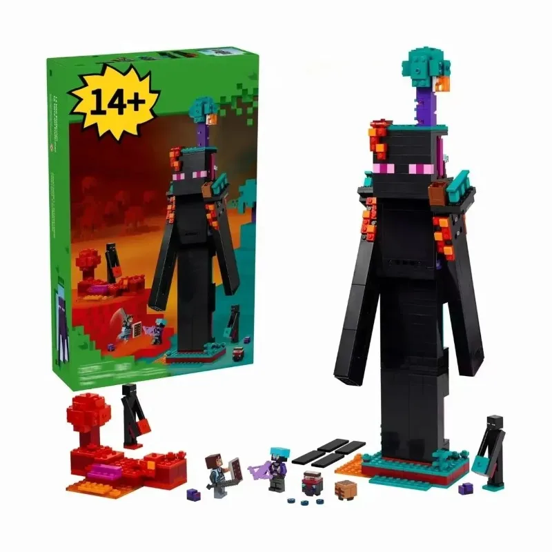 2026 New In Stock Enderman Tower Mini Figure Set Building Block Brick Model Set for Children's Birthday Christmas Gift Toy
2026 New In Stock Enderman Tower Mini Figure Set Building Block Brick Model Set for Children's Birthday Christmas Gift Toy